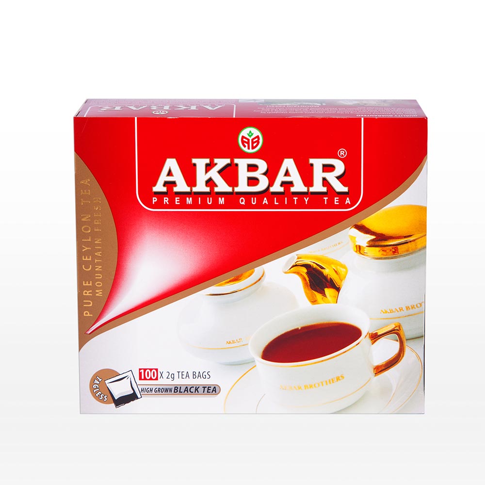 AKBAR TEA BAG 100X2G